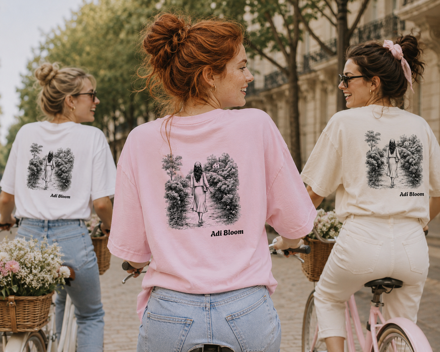 Her Quiet Walk Tee—Adi Bloom