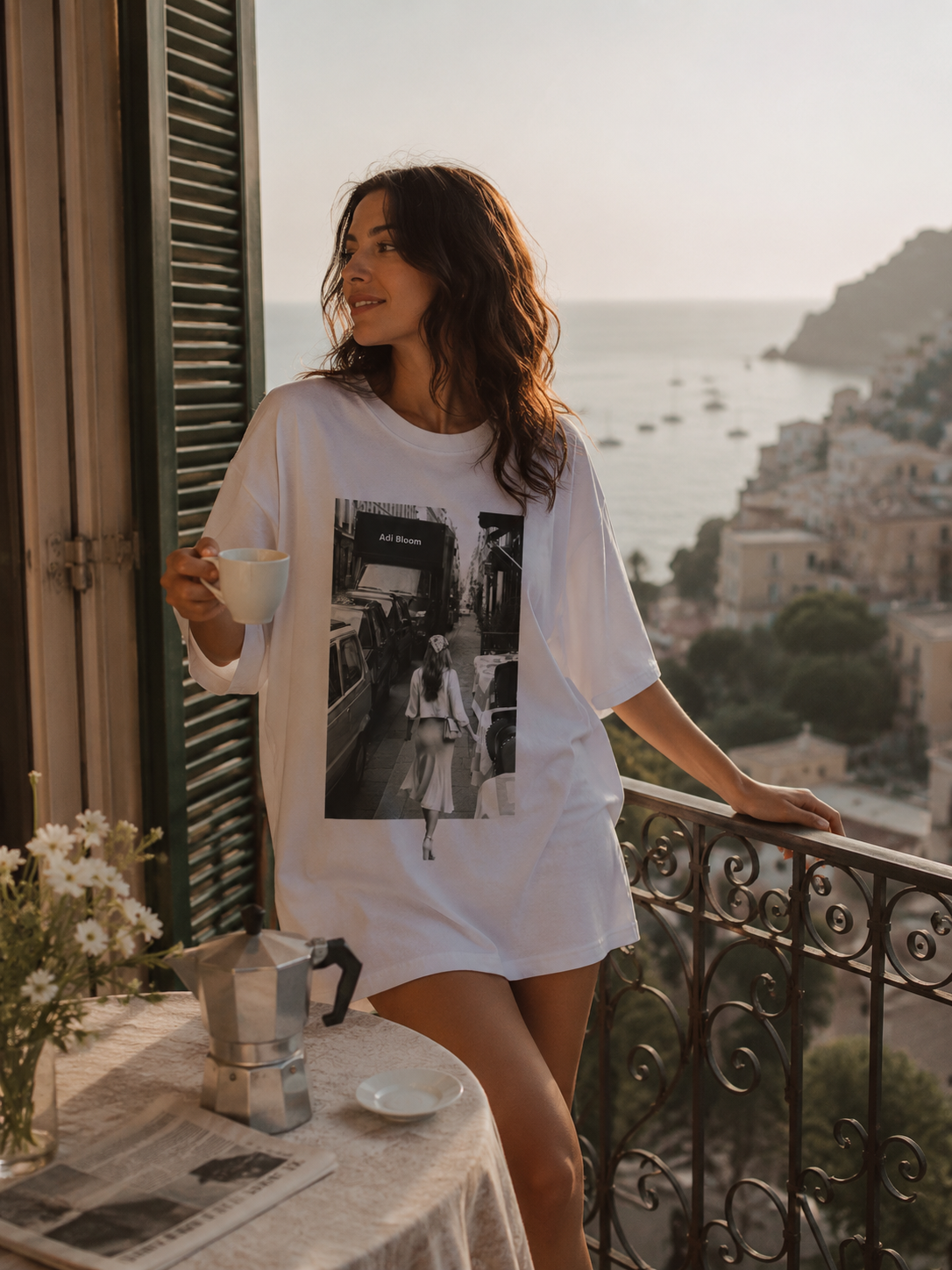 Out of Frame — Double-sided photographic T-shirt | Wearable Photograph T-Shirt | Adi Bloom