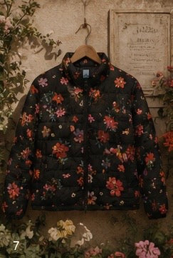 Midnight Wildflowers — Botanical Statement Jacket | Adi Bloom