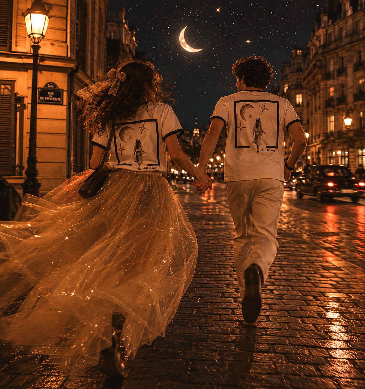 Moonlight Frame Tee — Adi Bloom