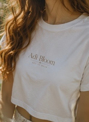 Bloom Rose Women's Crop Tee