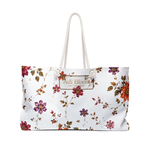 Botanical Escape Weekender Bag—Adi Bloom