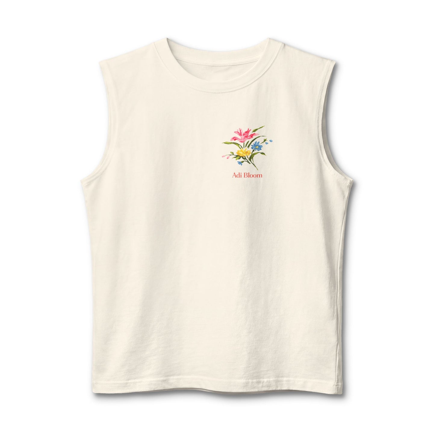 Wildflower Muse Muscle Tank — Adi Bloom Floral Graphic Tank