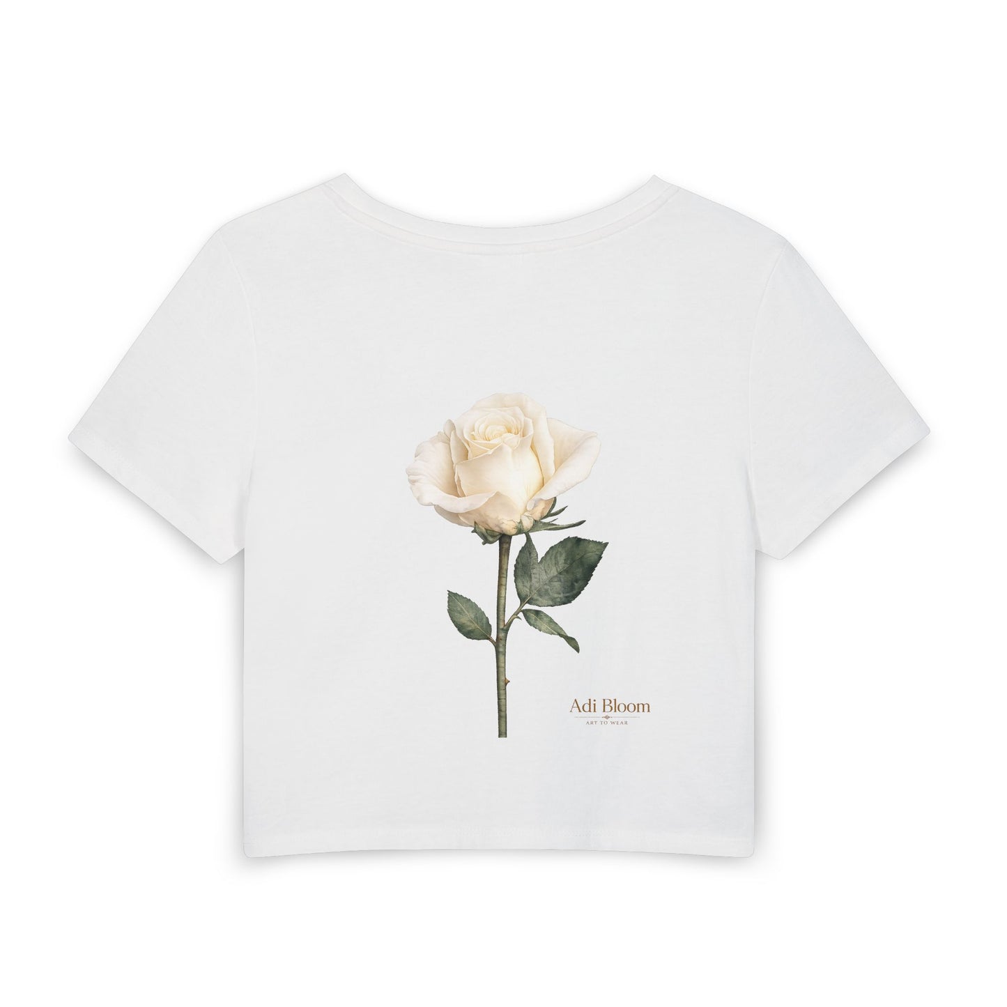 Dream Rose Baby Tee—Adi Bloom