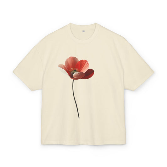 Botanical Red Bloom T-Shirt —Adi Bloom
