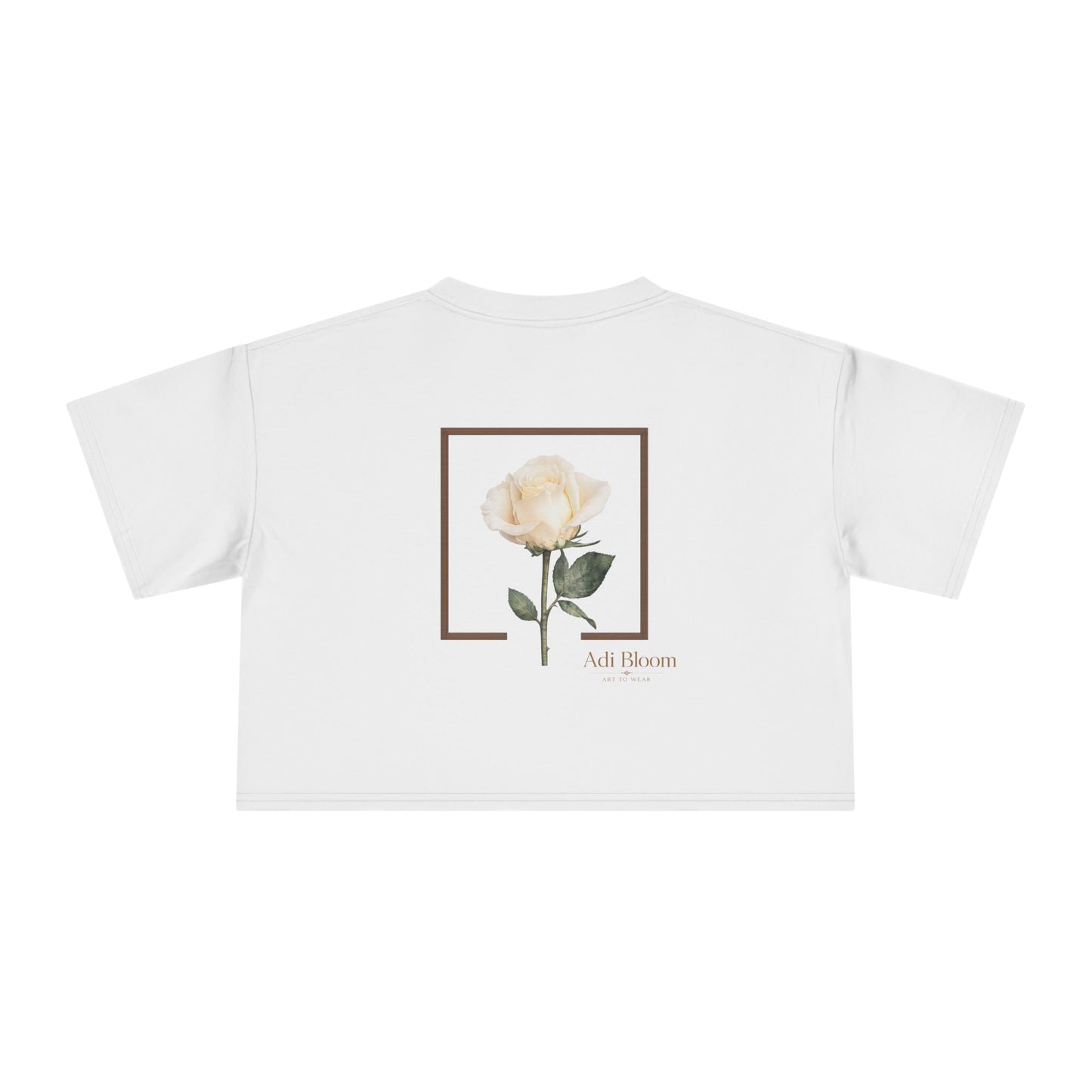 Bloom Rose Women's Crop Tee