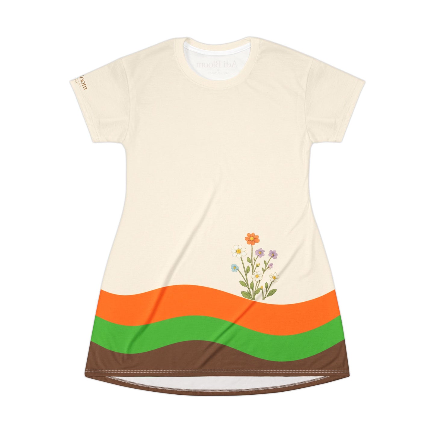 Daisy Tide T-Shirt Dress — Adi Bloom