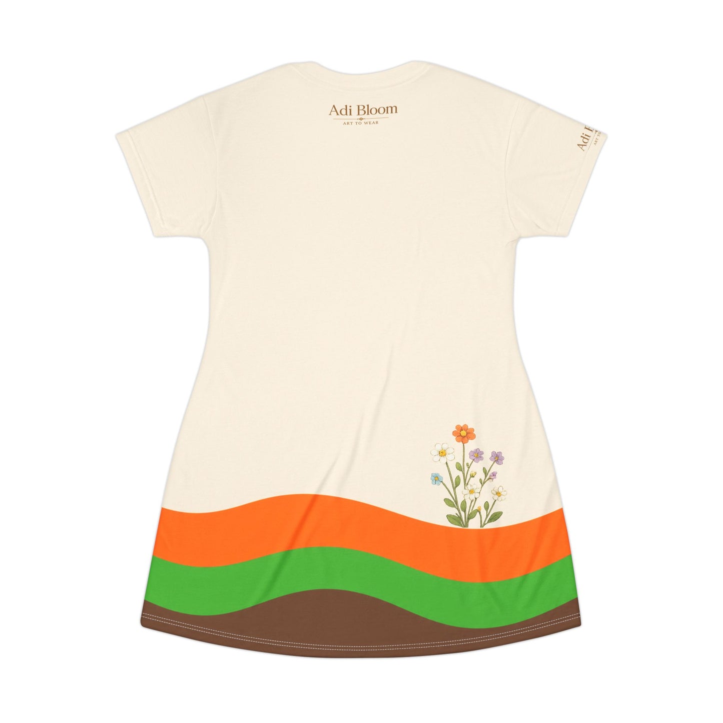Daisy Tide T-Shirt Dress — Adi Bloom