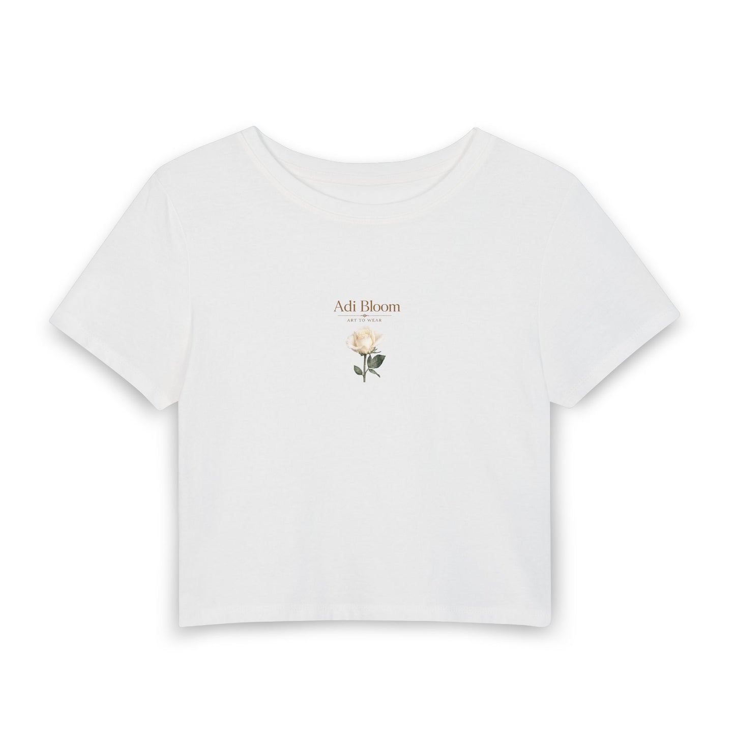 Dream Rose Baby Tee—Adi Bloom