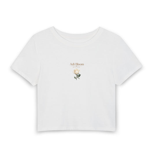 Dream Rose Baby Tee—Adi Bloom