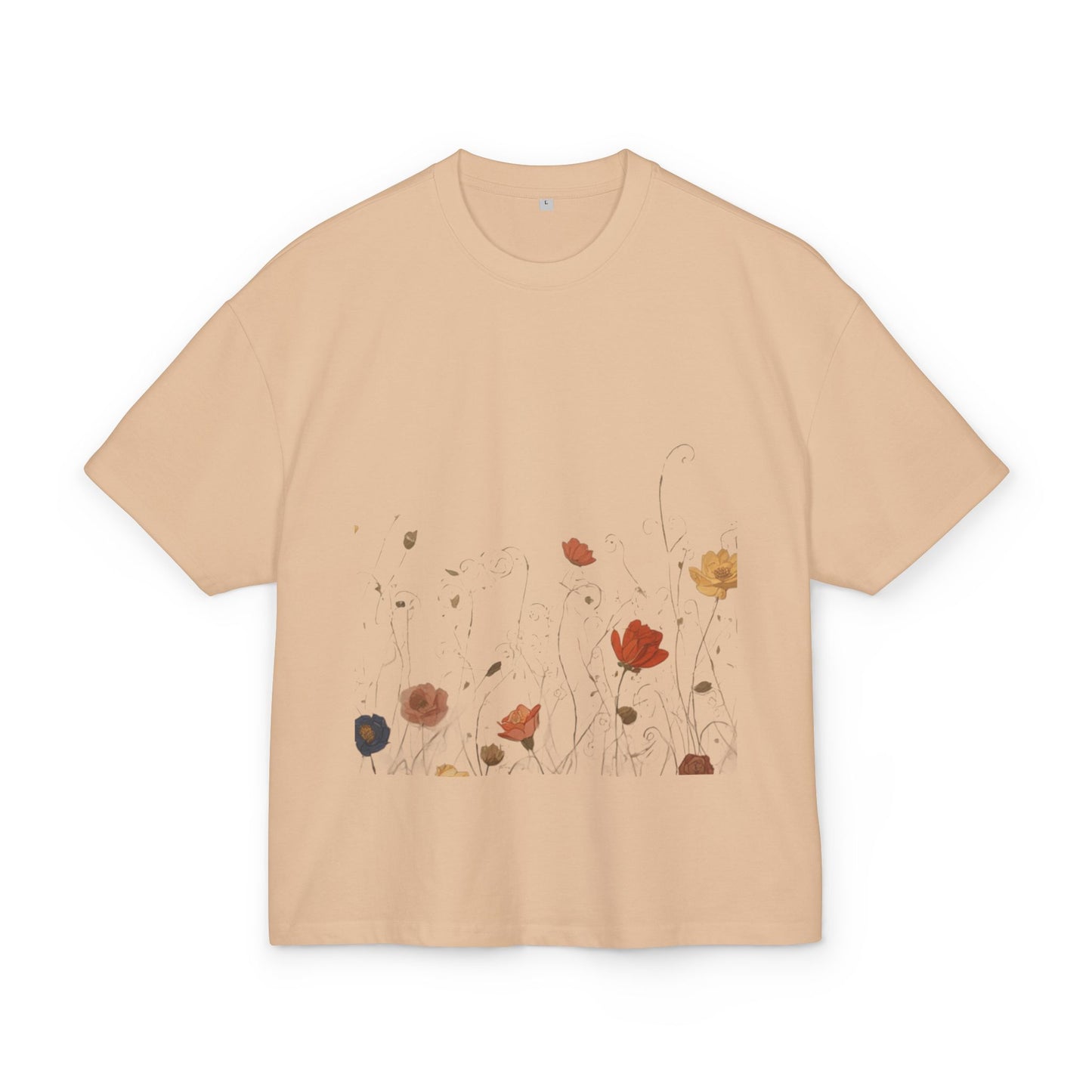 Silent Wildflowers Botanical Art T-Shirt — Adi Bloom
