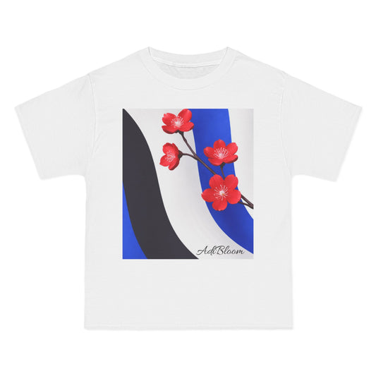 Blossom Wave – Contemporary Botanical T-shirt | Adi Bloom