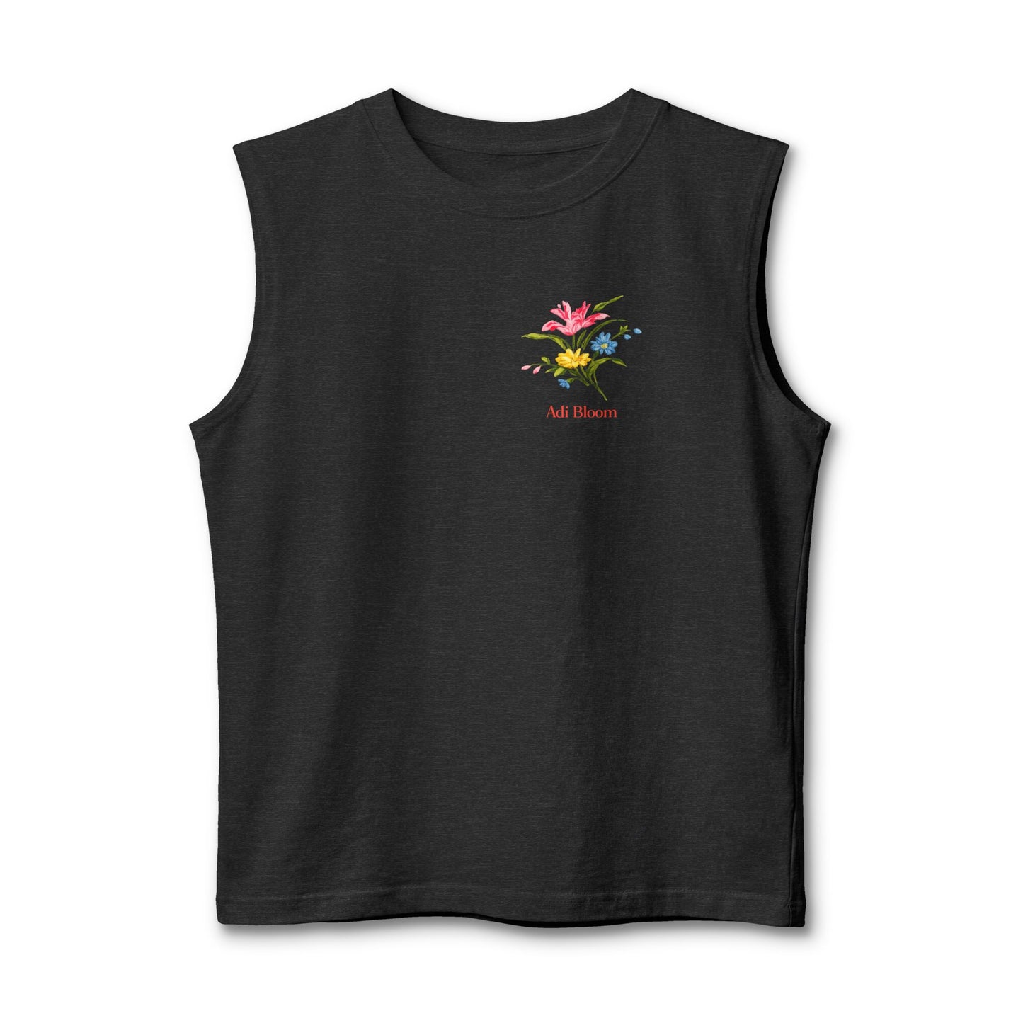 Wildflower Muse Muscle Tank — Adi Bloom Floral Graphic Tank