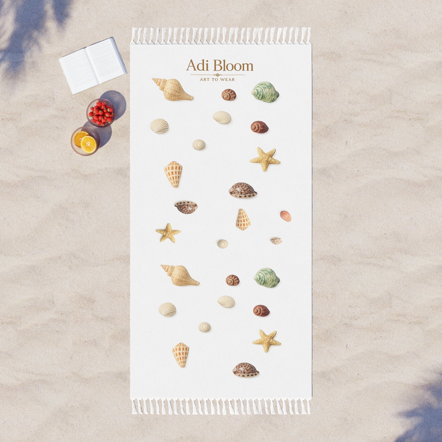 Shell Constellation Beach Towel— Adi Bloom