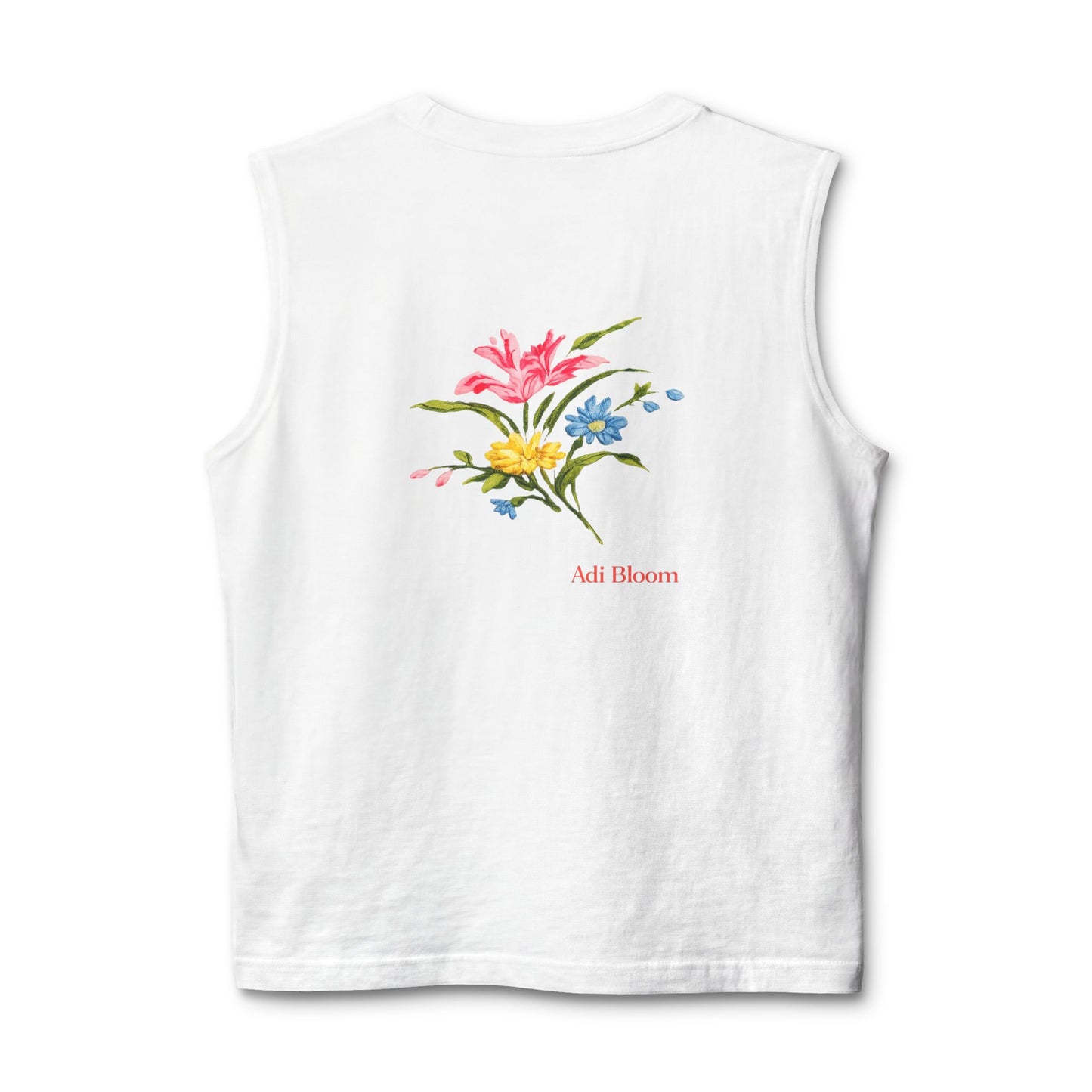 Wildflower Muse Muscle Tank — Adi Bloom Floral Graphic Tank