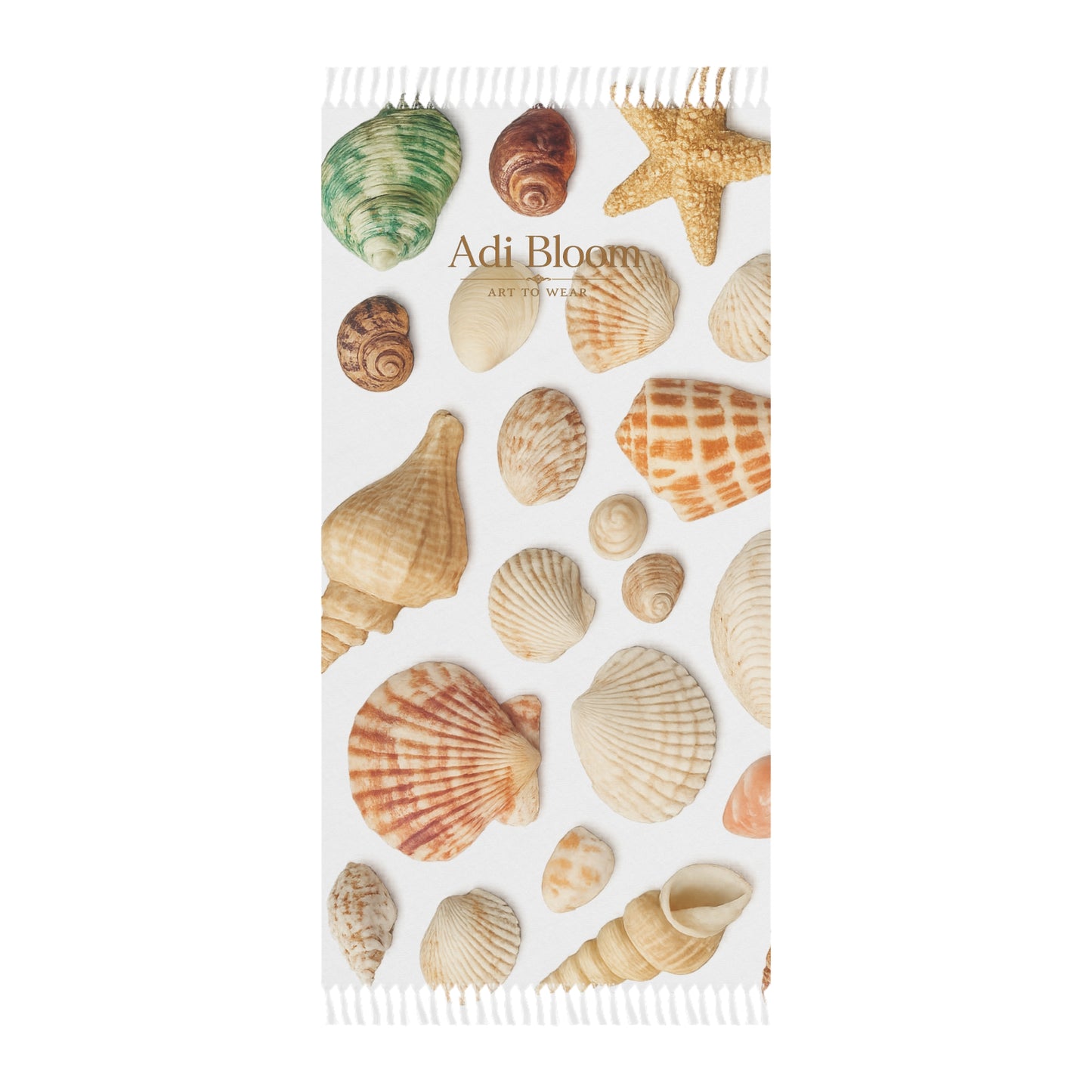 Seashell Beach Towel — Adi Bloom