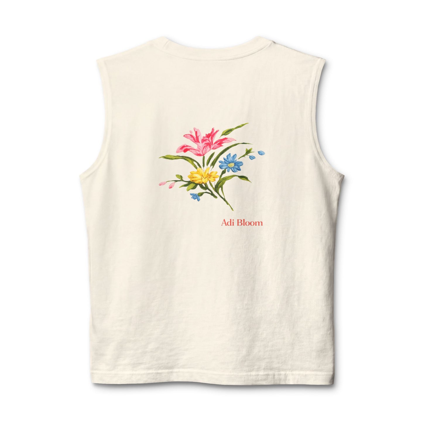 Wildflower Muse Muscle Tank — Adi Bloom Floral Graphic Tank