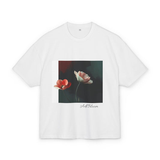 Poppy Bloom — Floral Art Tee —Adi Bloom