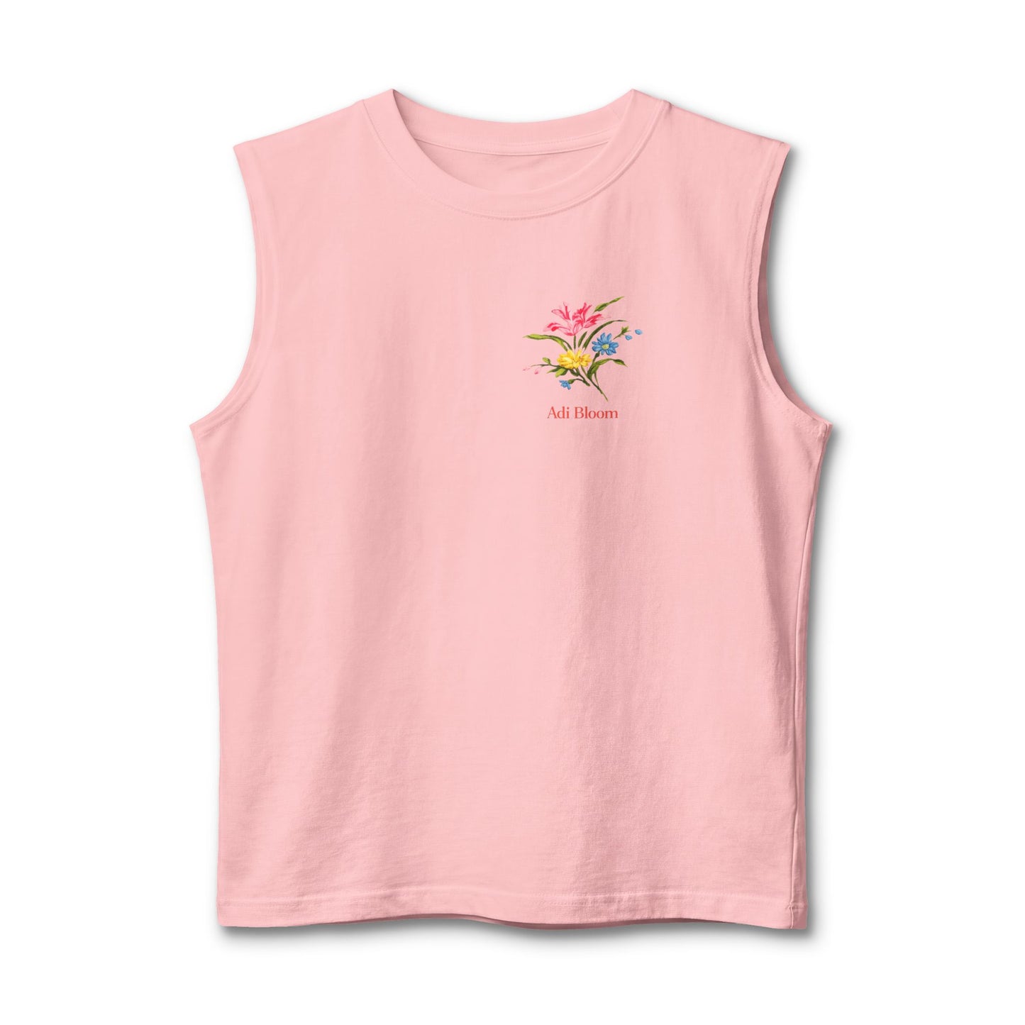 Wildflower Muse Muscle Tank — Adi Bloom Floral Graphic Tank
