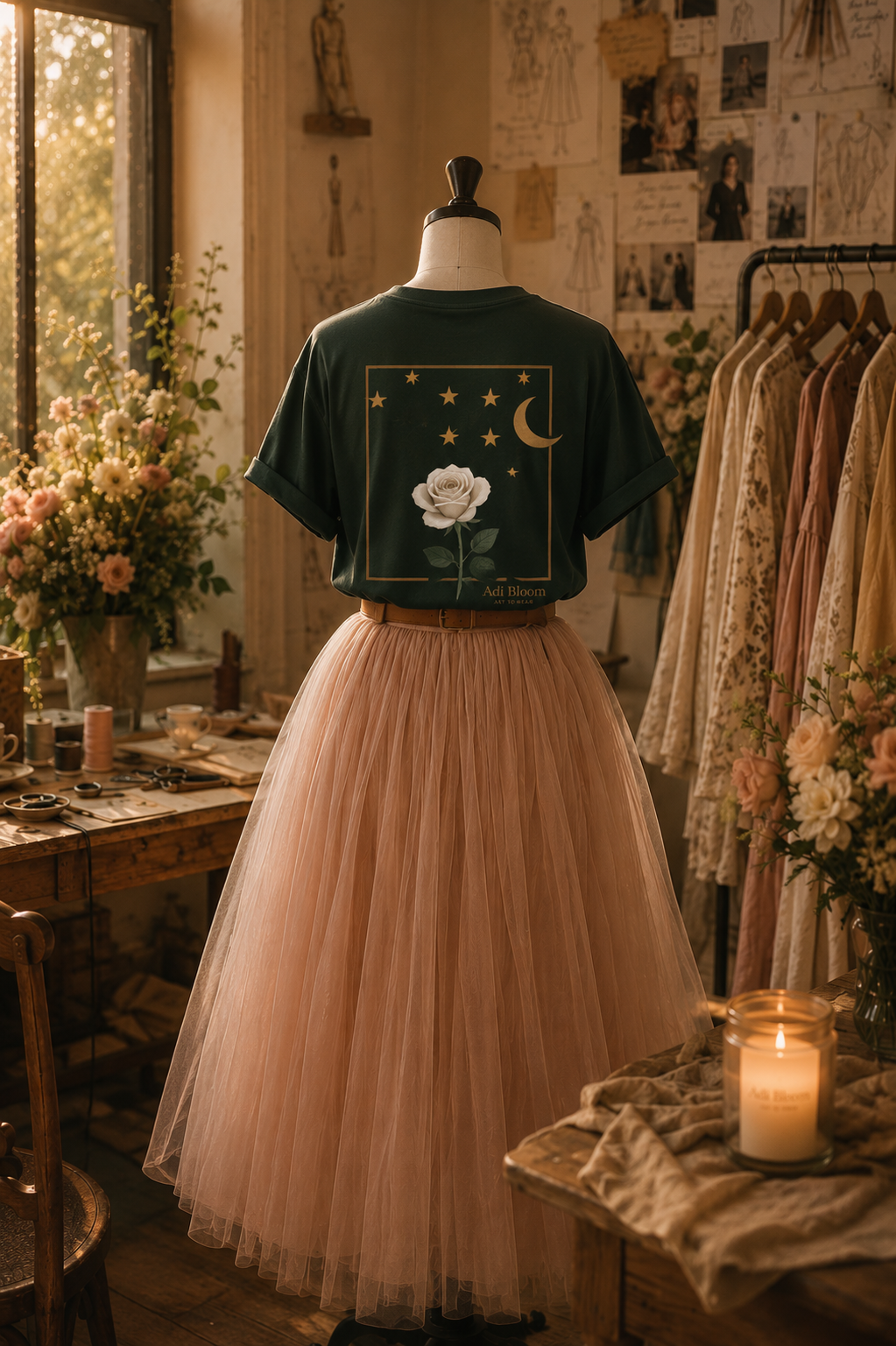 Incanto Notturno Tee— Adi Bloom