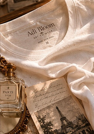 Veiled Bloom Vintage Tee—Adi Bloom