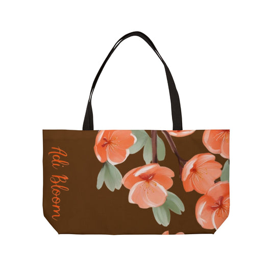 Borsa tote Blooming Floral Weekender - Perfetta per le avventure primaverili