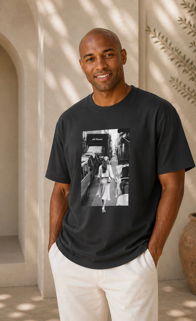 Urban Presence — Street Photography T-Shirt —Adi Bloom
