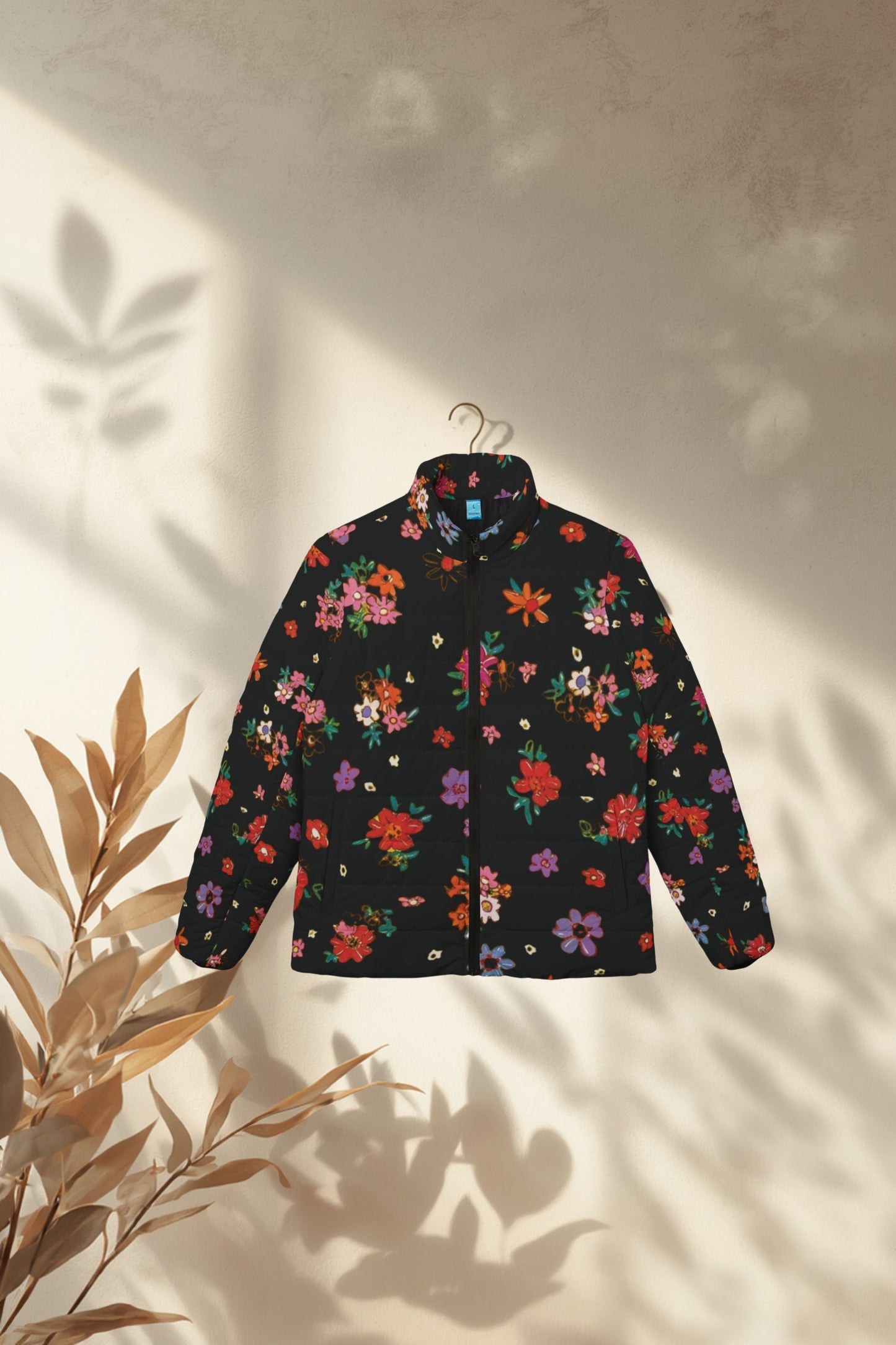 Midnight Wildflowers — Botanical Statement Jacket | Adi Bloom
