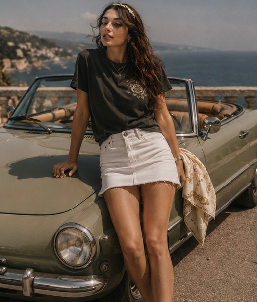 Midnight Bloom Women's Tee—Adi Bloom
