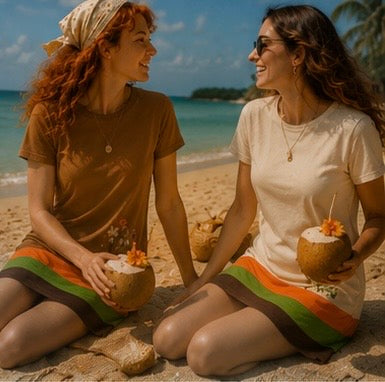 Daisy Tide T-Shirt Dress — Adi Bloom
