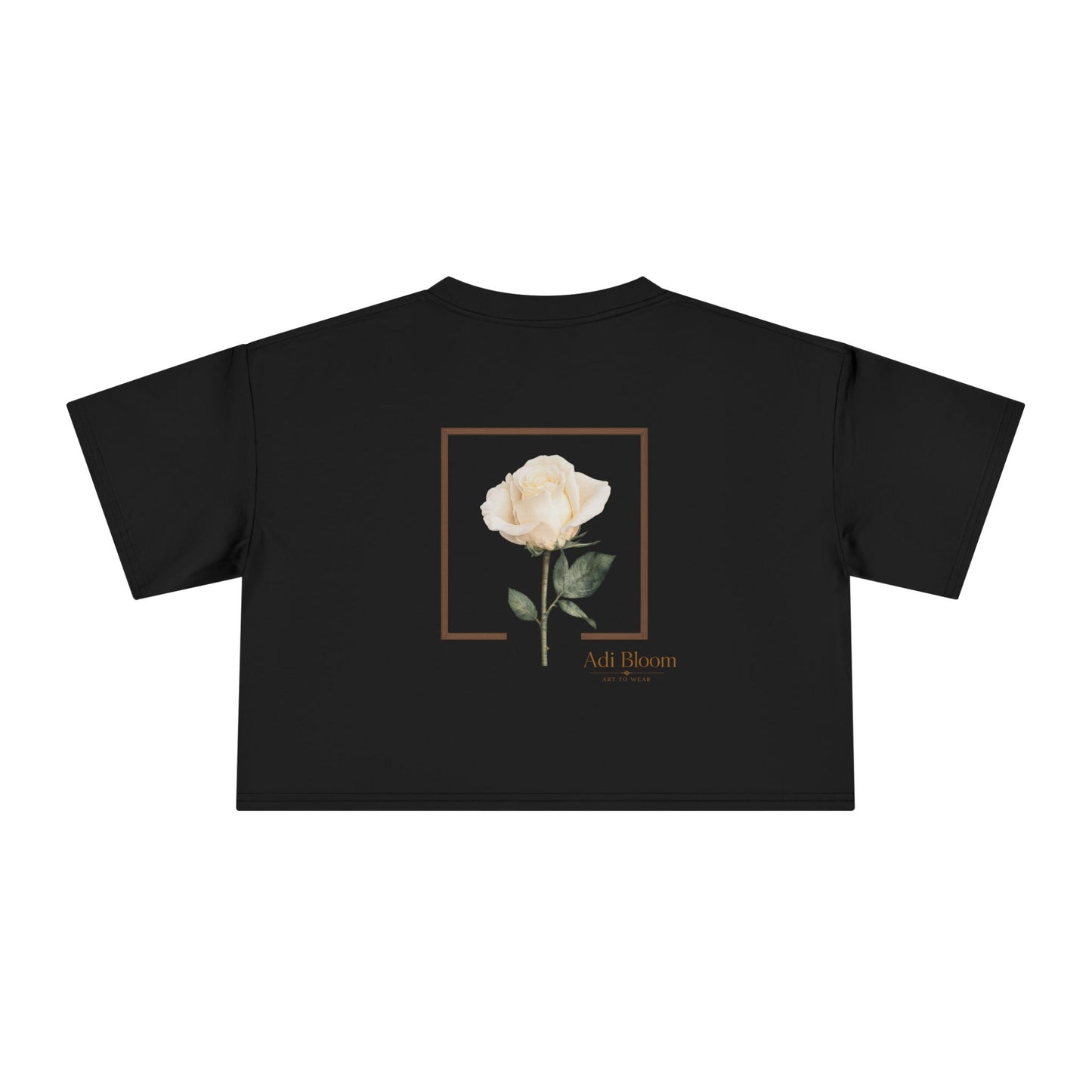 Bloom Rose Women's Crop Tee