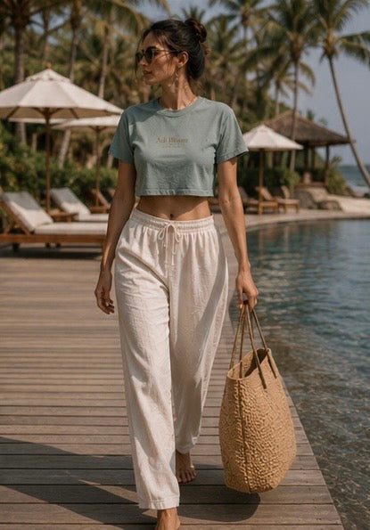 Presence Crop Tee — ADI BLOOM
