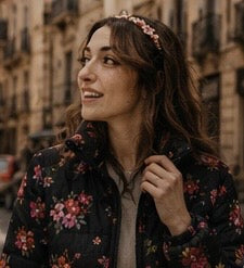 Midnight Wildflowers — Botanical Statement Jacket | Adi Bloom