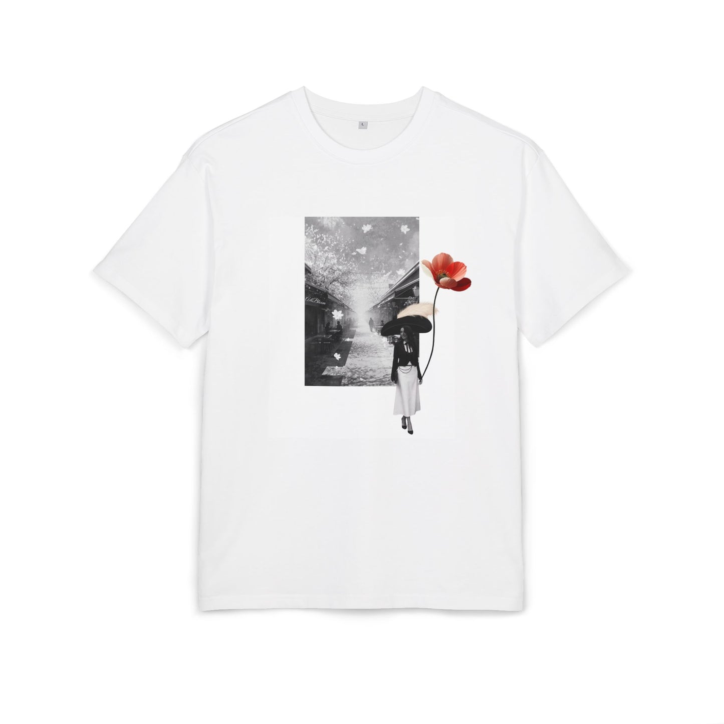 Silent Bloom -Editorial Art Tee-Adi Bloom