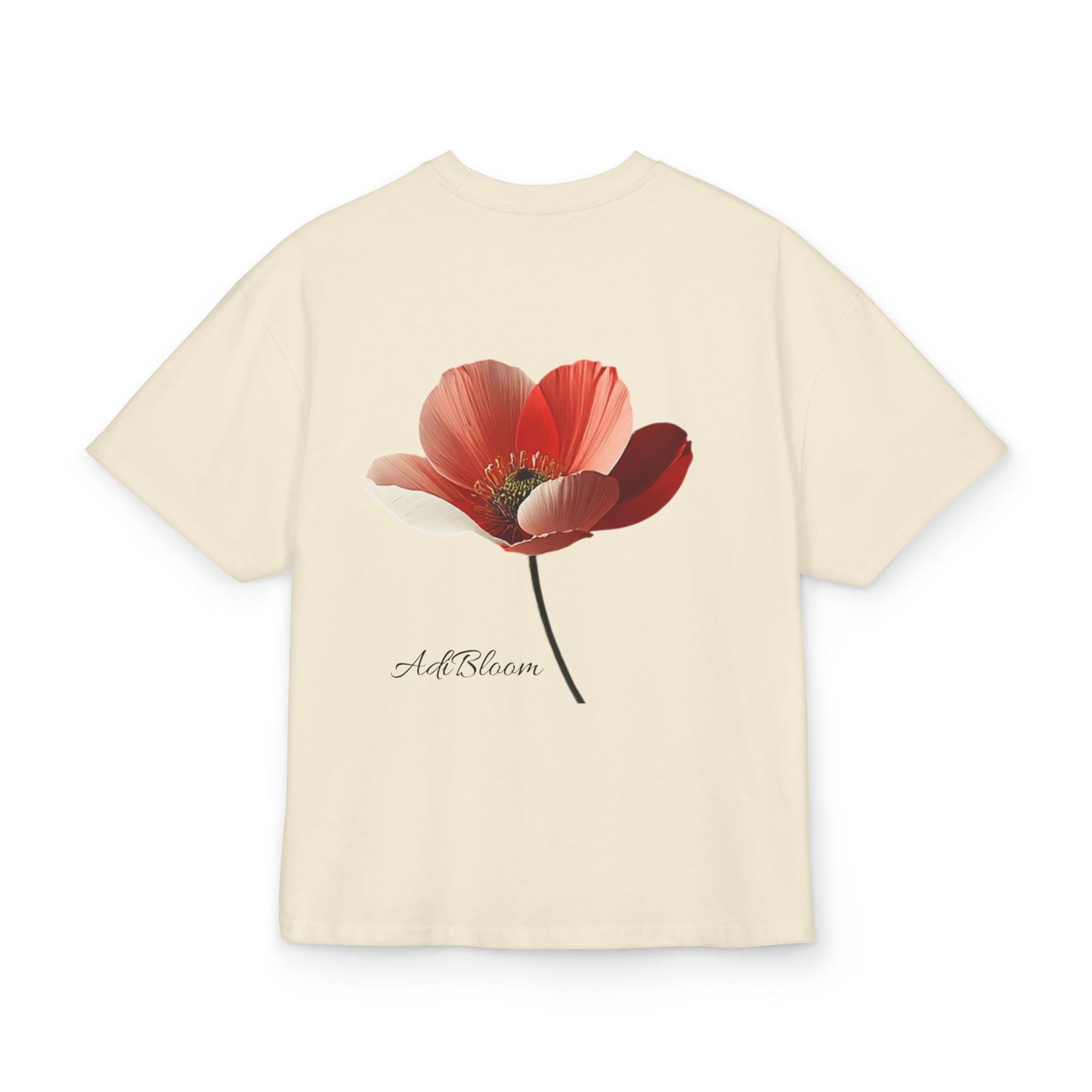 Botanical Red Bloom T-Shirt —Adi Bloom
