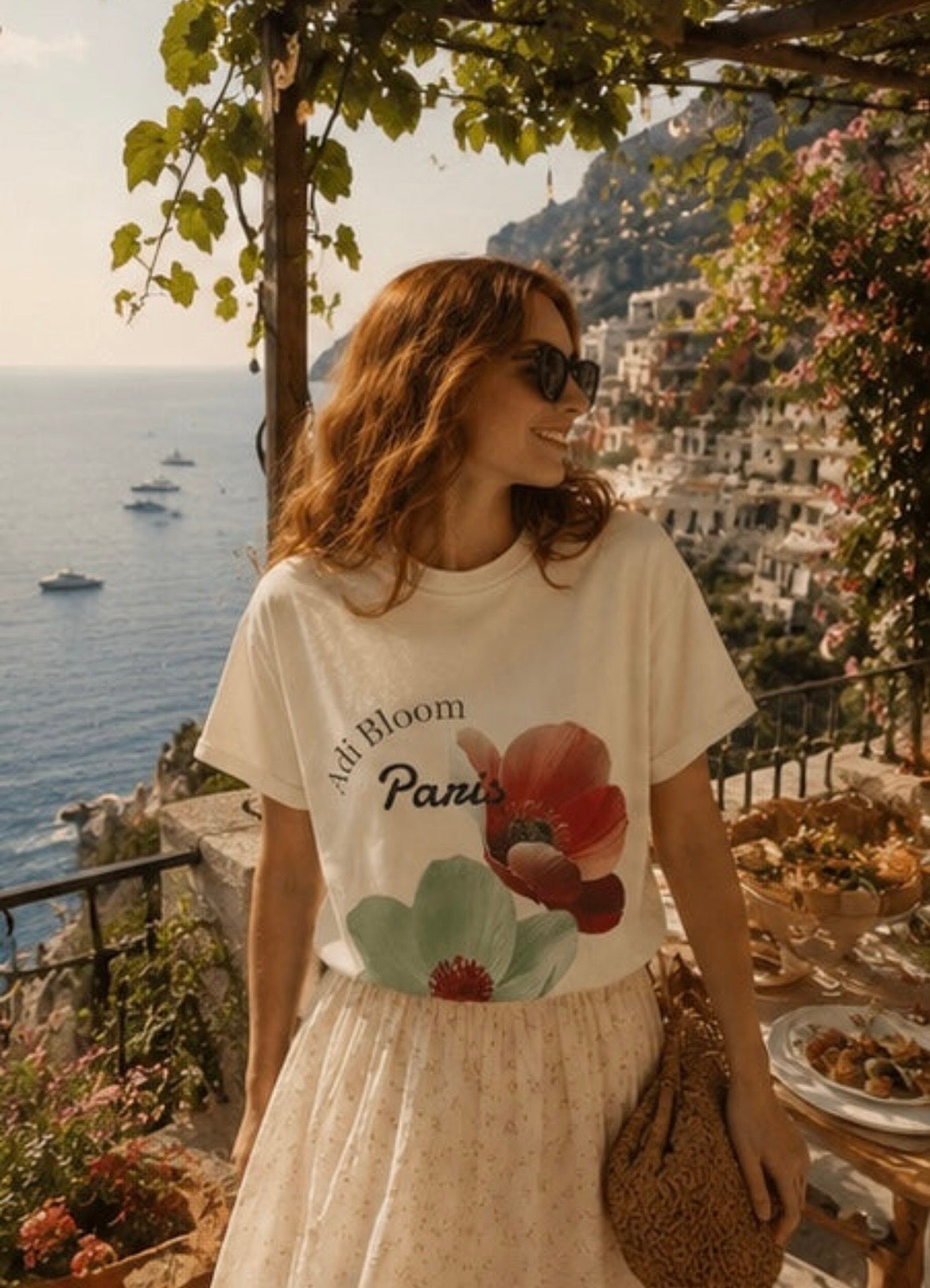 Adi Bloom Floral Tee—Adi Bloom