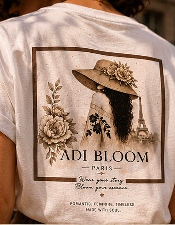 Veiled Bloom Vintage Tee—Adi Bloom