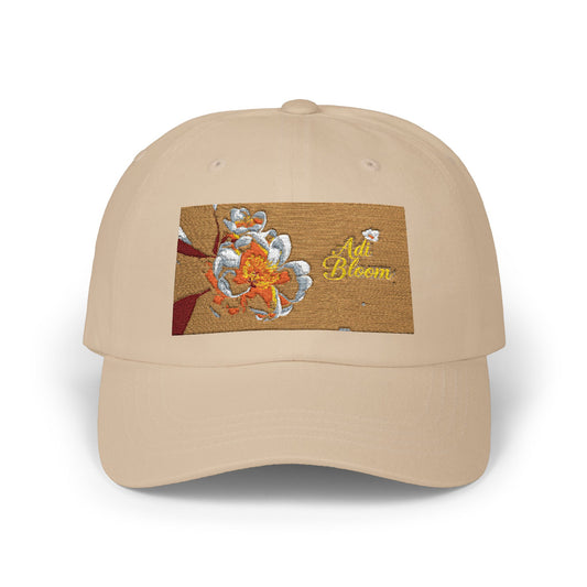 Cappellino con fiori ricamati - Atmosfere primaverili, stile casual