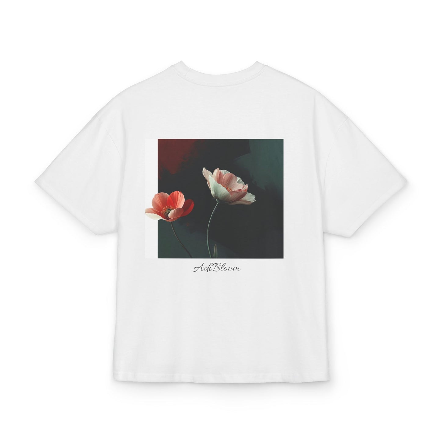 Poppy Bloom — Floral Art Tee —Adi Bloom