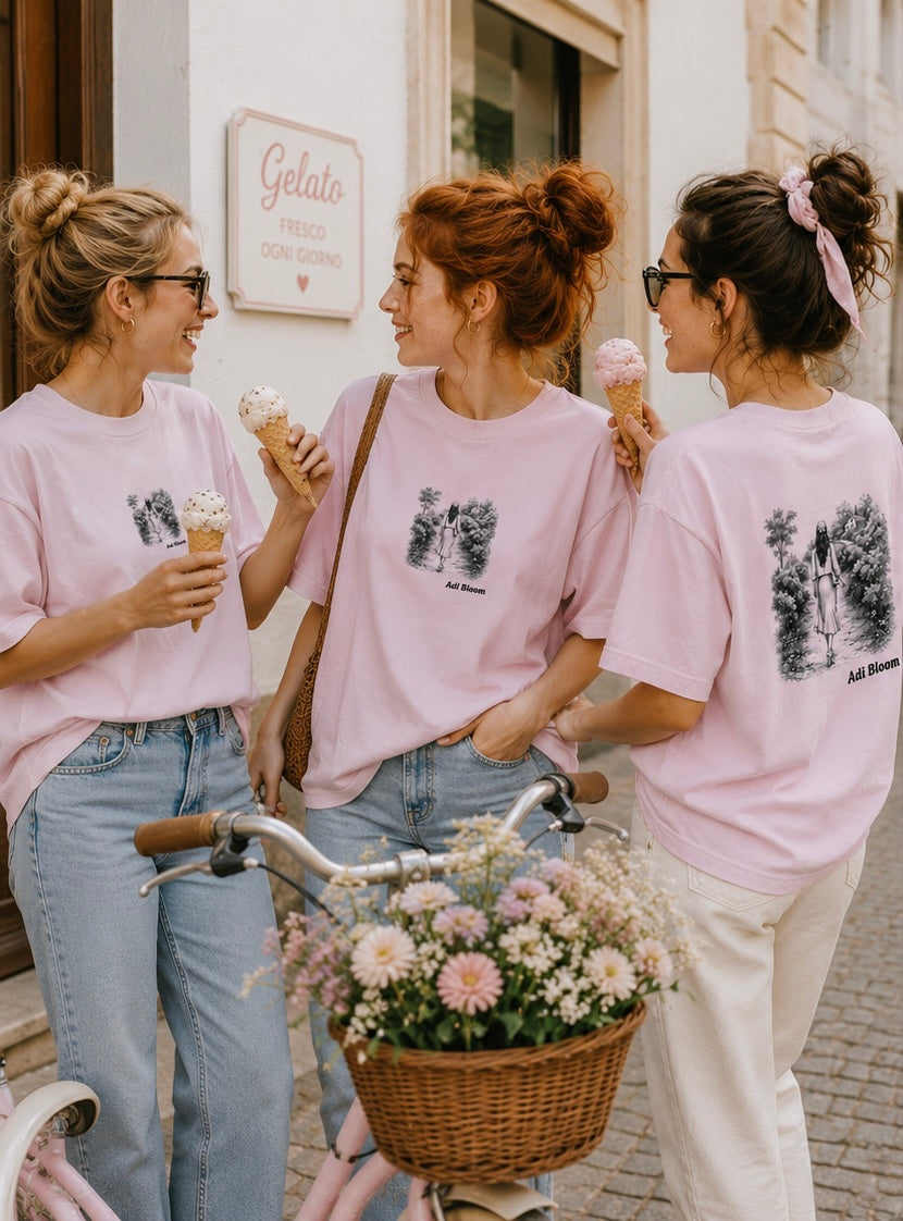 Her Quiet Walk Tee—Adi Bloom