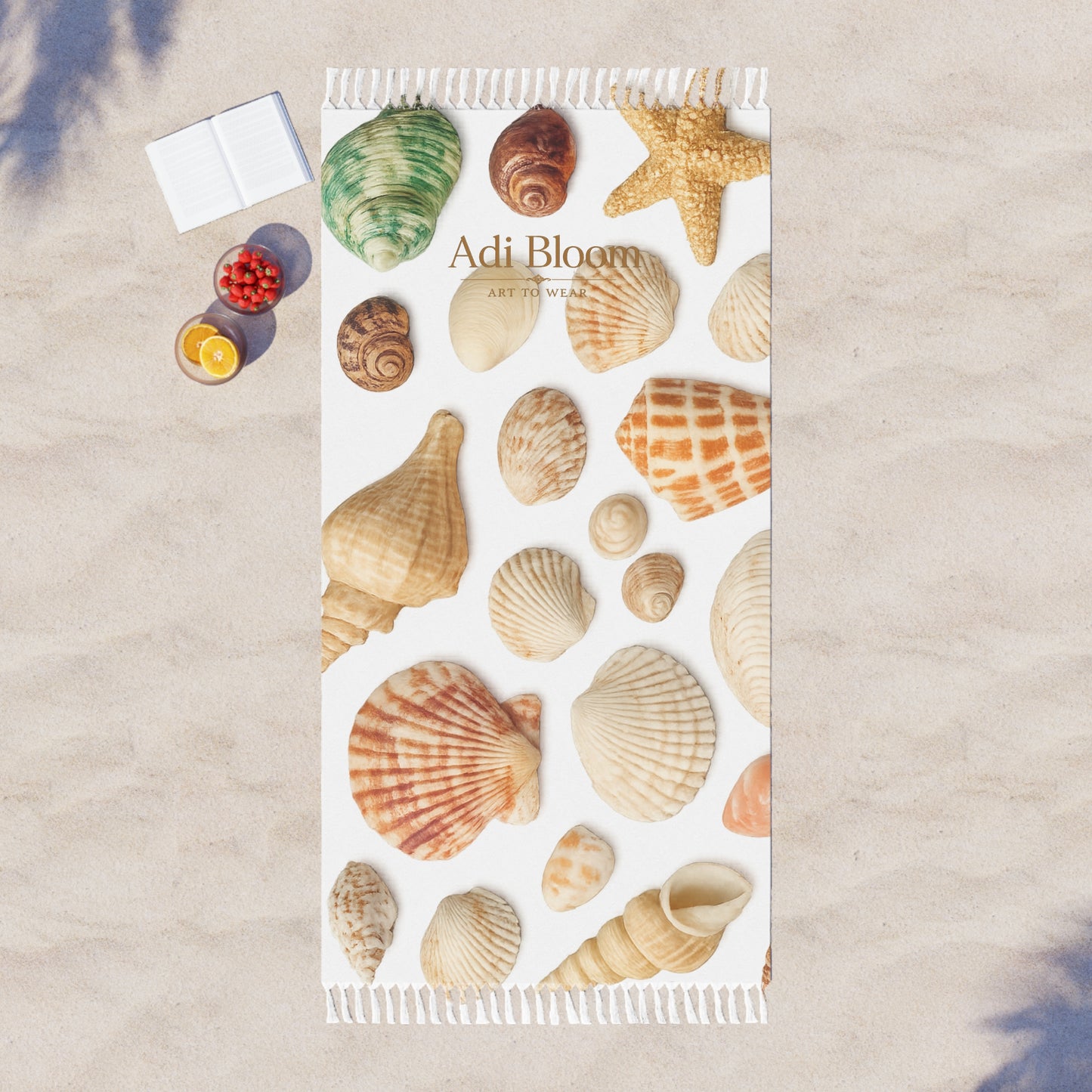 Seashell Beach Towel — Adi Bloom