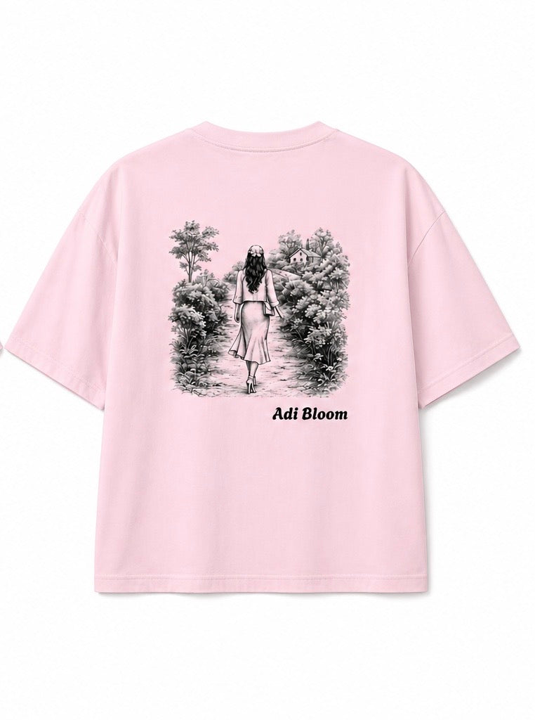 Her Quiet Walk Tee—Adi Bloom