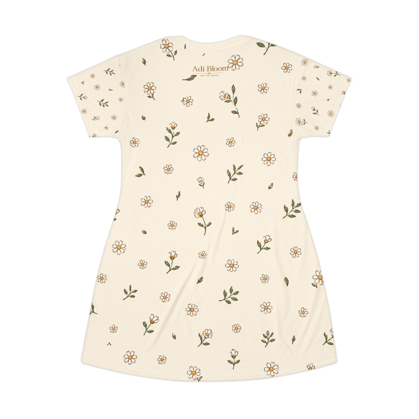 Daisy Reverie T-Shirt Dress-Adi Bloom