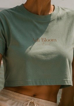 Presence Crop Tee — ADI BLOOM