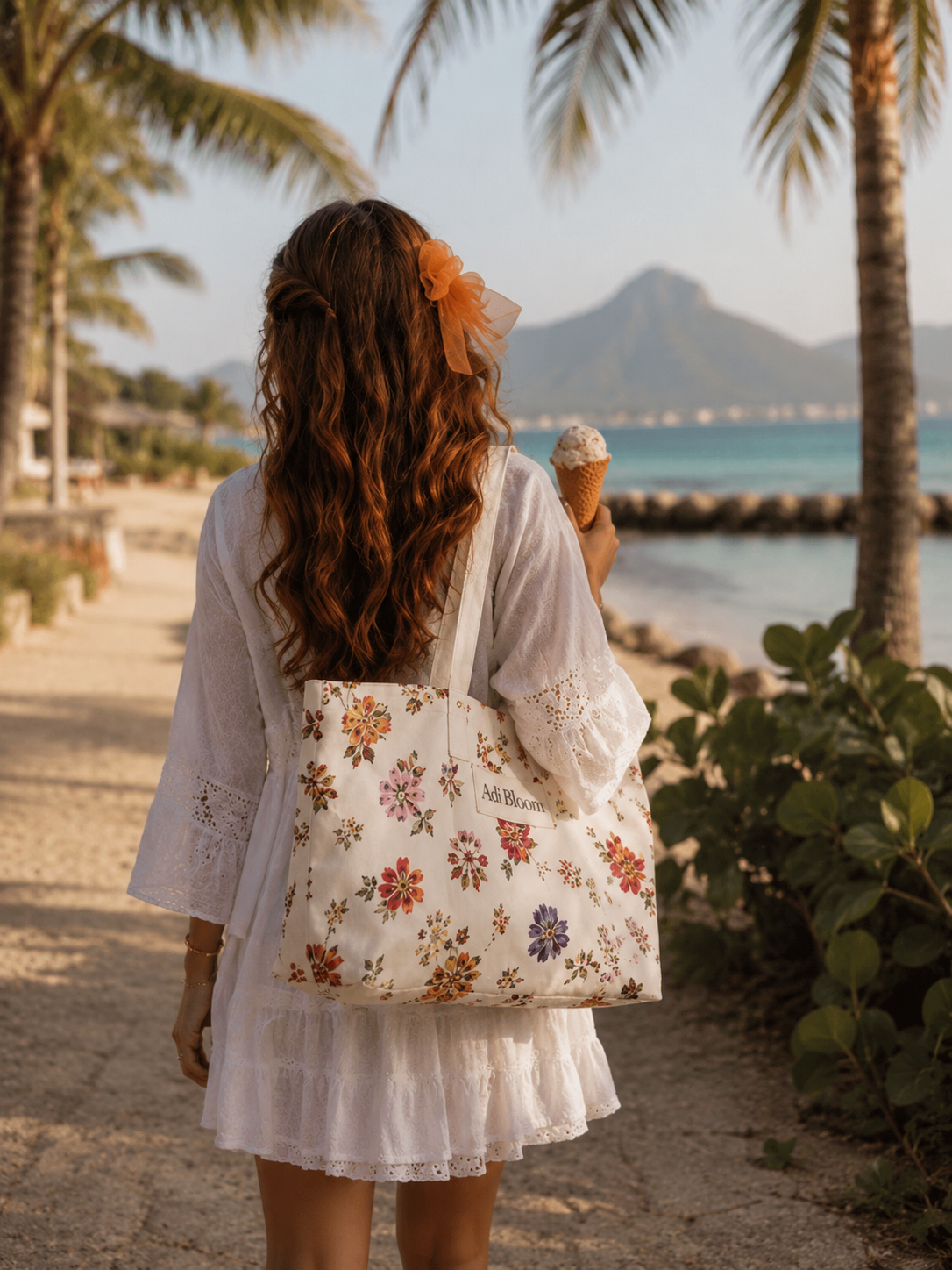 Botanical Escape Weekender Bag—Adi Bloom