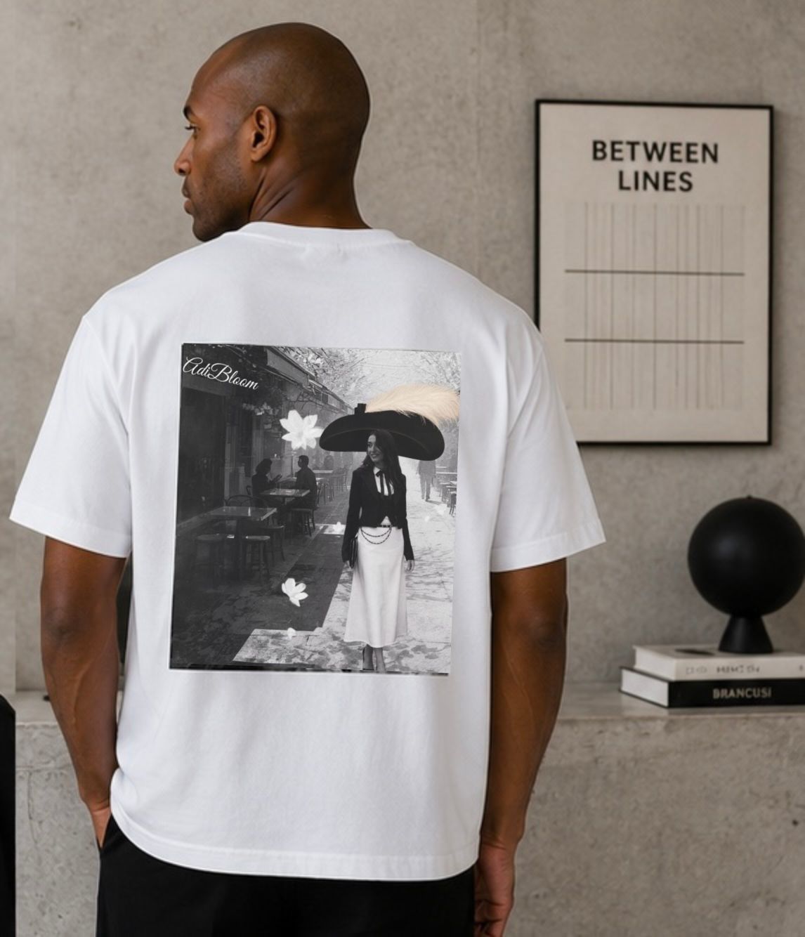 Silent Bloom -Editorial Art Tee-Adi Bloom