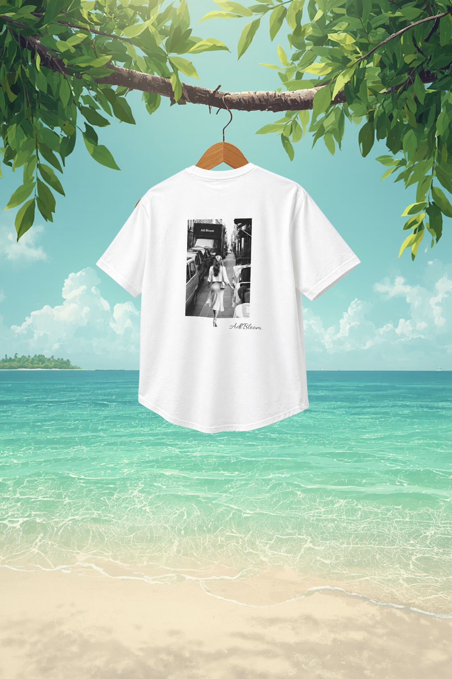 Urban Presence — Minimal Photo Tee—Adi Bloom