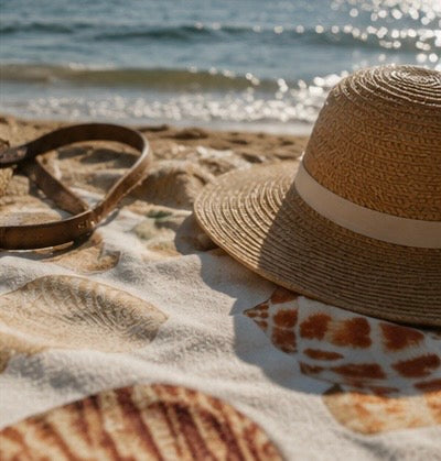 Seashell Beach Towel — Adi Bloom
