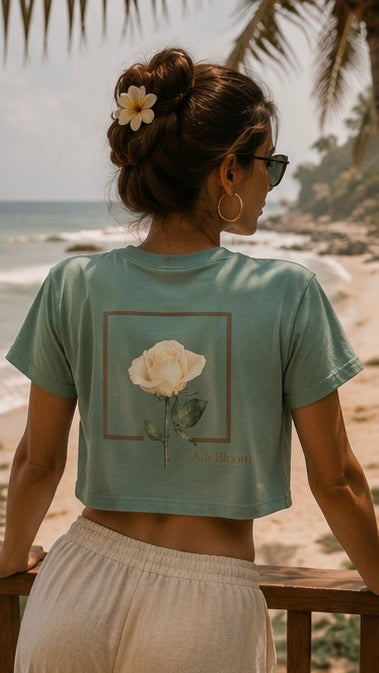 Presence Crop Tee — ADI BLOOM