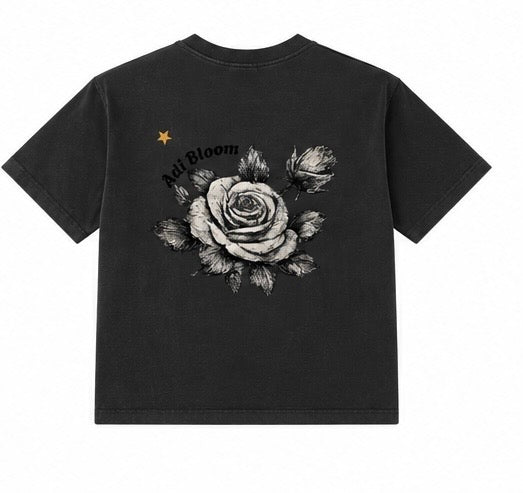 Midnight Bloom Women's Tee—Adi Bloom